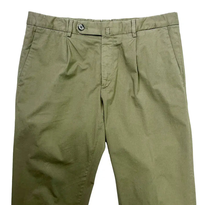 [BUNJANG] GTA Khaki Cotton Pants / GTA 카키 면 팬츠