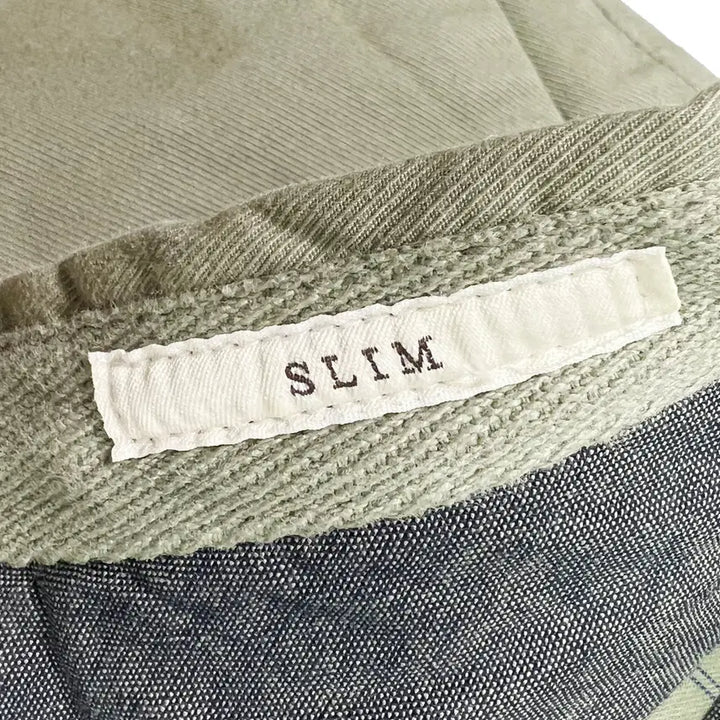 [BUNJANG] GTA Khaki Cotton Pants / GTA 카키 면 팬츠