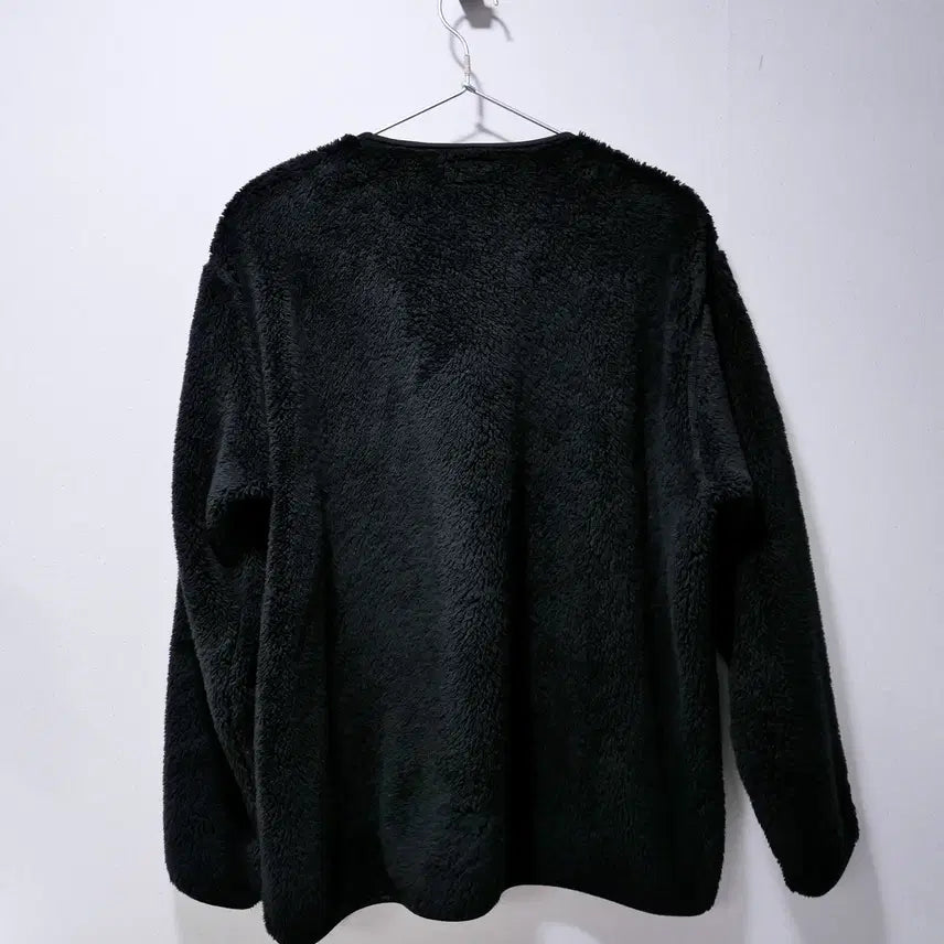 [BUNJANG] Uniqlo Engineered Garments Fleece Pullover Black / (JP/L) 유니클로x엔지니어드 가먼츠 후리스 블랙