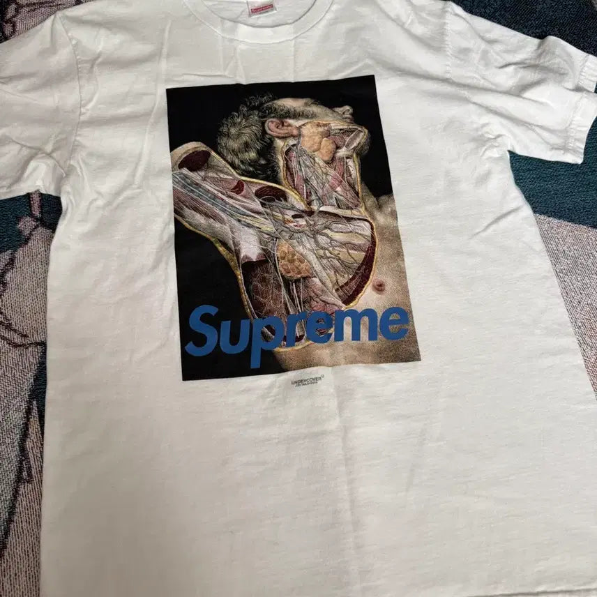 [BUNJANG] Supreme Undercover 16FW Anatomy Tee / 슈프림 언더커버 16FW 아나토미 해부 반팔 L