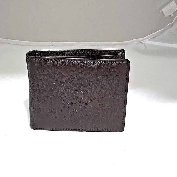 [SOLD OUT] (무배)라이언 소가죽 반지갑 브라운