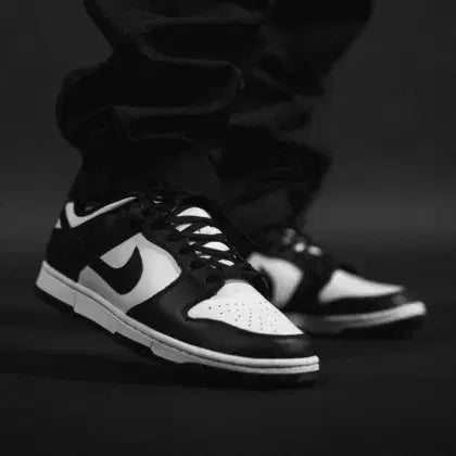 [BUNJANG] Nike Dunk Low (Panda) Sneakers / 나이키 덩크 로우 (범고래)