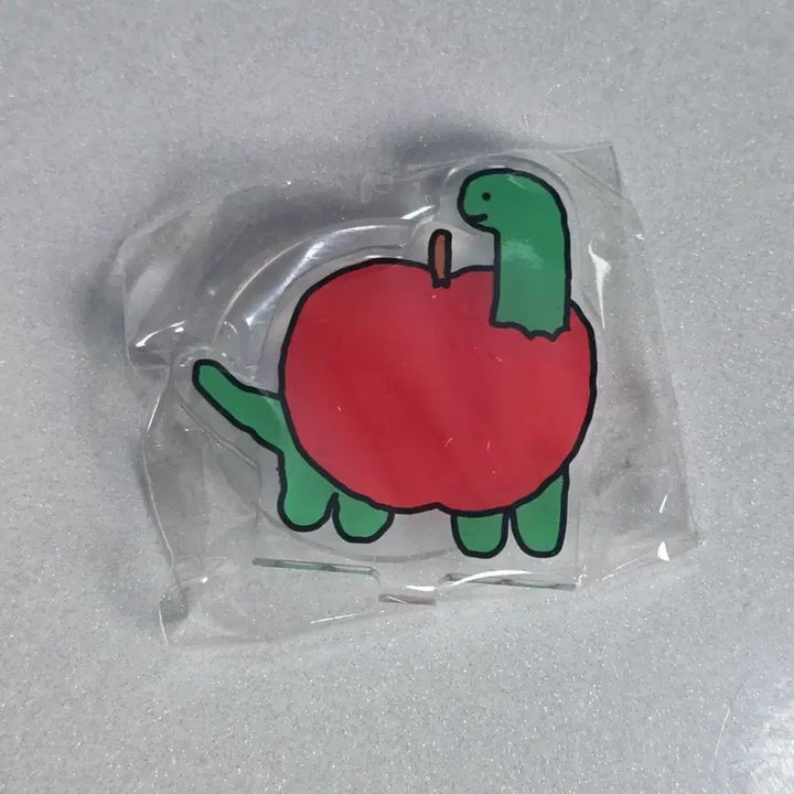 [BUNJANG] Joguman Brachio Apple Dinosaur Acrylic Stand / 조구만 브라키오 사과 애플 공룡 아크릴 스탠드 가챠 미개봉