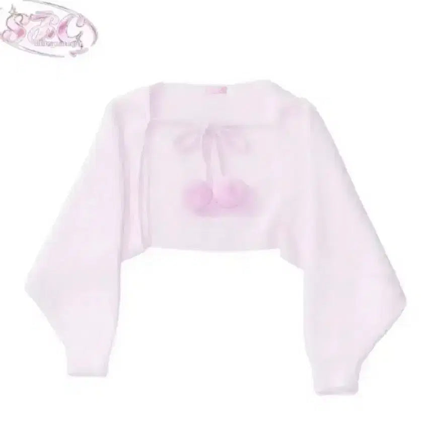 [BUNJANG] STC Bunny Bolero Cardigan / stc 엣티시 버니 볼레로 폼폼이 x 핑크 엑티시 히메갸루리즈리사트랄라라