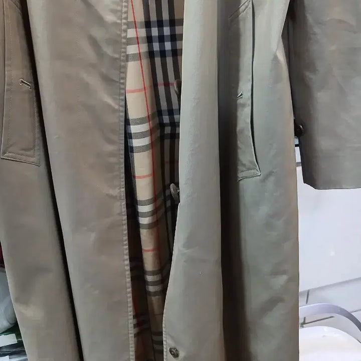 [BUNJANG] Burberry Beige Trench Coat / 버버리 베이지 트렌치 코트L(100)정품