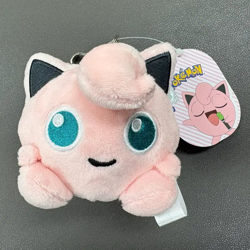 [BUNJANG] Pokemon Purin (Jigglypuff) Plush Keychain 8cm / (미사용) 포켓몬스터 푸린 인형 키링 8cm