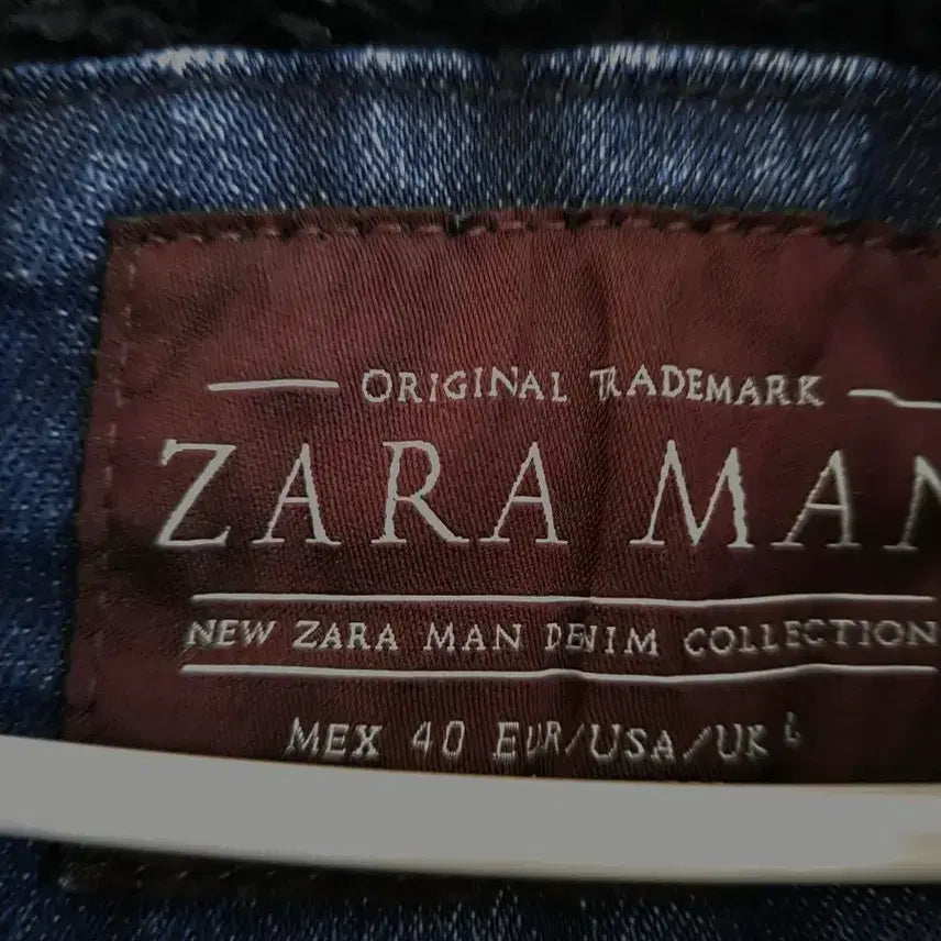 [SOLD OUT] 자라 ZARA MAN 데님 셰르파 재킷