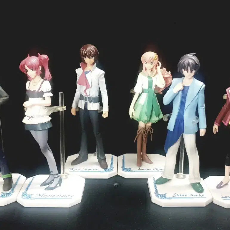 [BUNJANG] Gundam Seed Destiny Kira Aslan Lacus Figure Set / 건담,시드,데스티니,피규어,라스트씬,키라,아스란,라크스