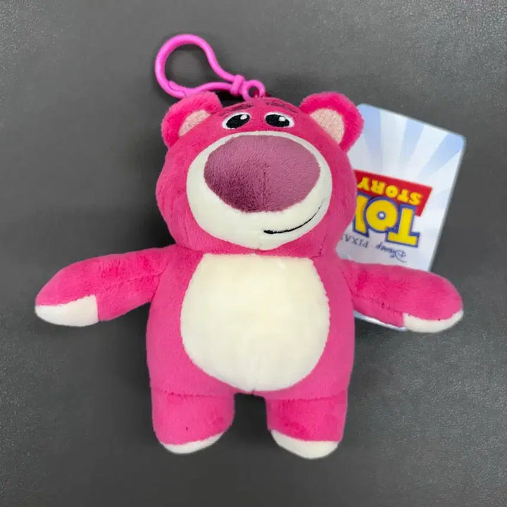 [BUNJANG] Toy Story Lotso Plush Keyring 13cm / (미사용) 토이스토리 랏소 인형 키링 13cm