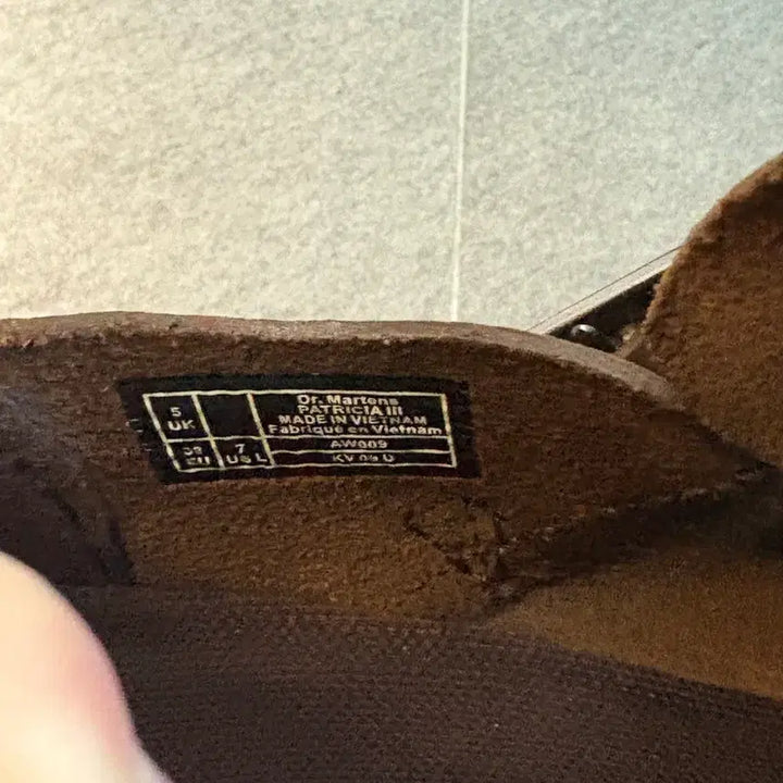 [BUNJANG] Dr. Martens Patricia 3 Brown Boots / 닥터마틴 패트리샤3 단종제품 팔아요