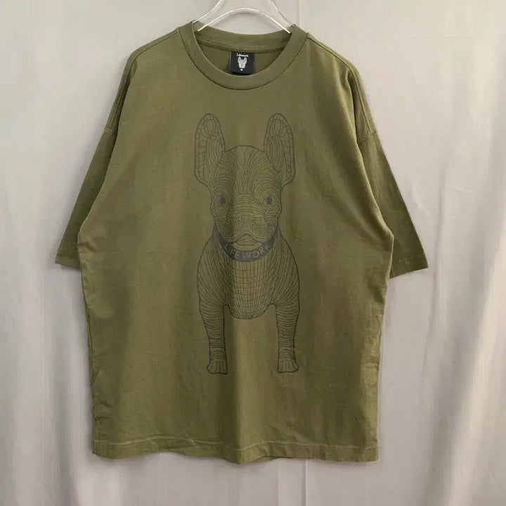 [BUNJANG] Life Work Big Radoc Printing Oversized Short Sleeve T-Shirt / M 라이프워크 빅 라독 프린팅 오버핏 반팔티