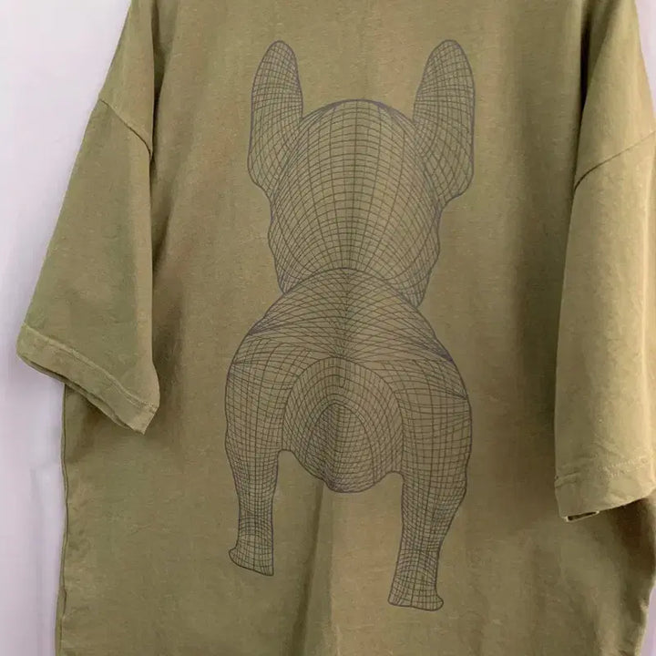 [BUNJANG] Life Work Big Radoc Printing Oversized Short Sleeve T-Shirt / M 라이프워크 빅 라독 프린팅 오버핏 반팔티