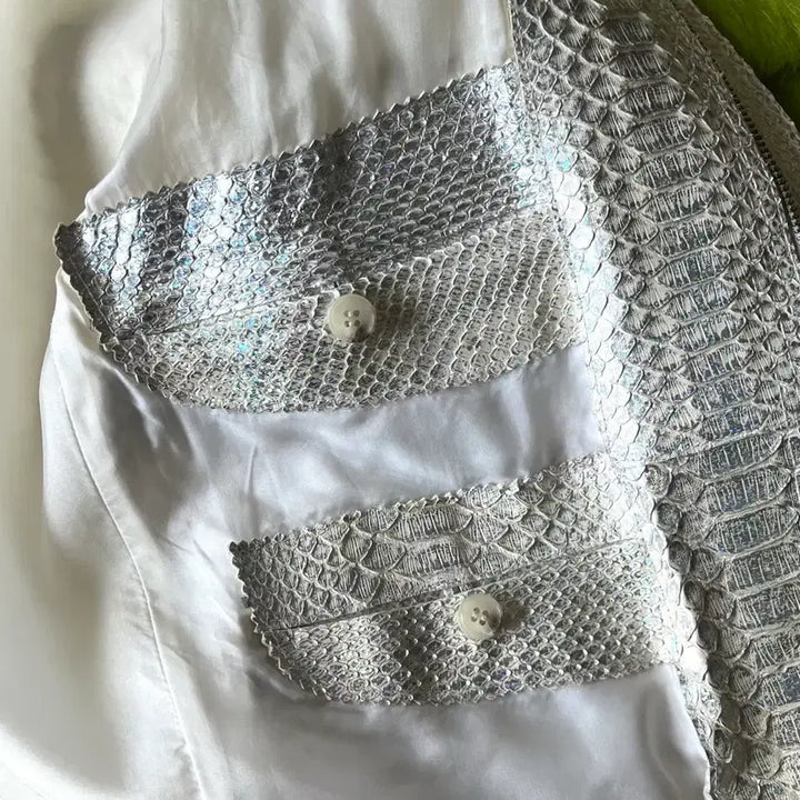 [SOLD OUT] 빈티지 인디안 네이티브 아메리칸 리얼 파이톤 레더 비단 구렁이 가죽 자켓