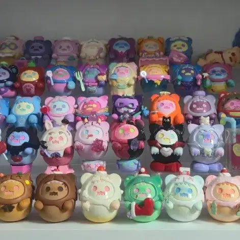 [BUNJANG] Shinwoo Ghost Bear All Star Series Figure Set / (개봉전시) 신우 고스트베어 올스타 시리즈