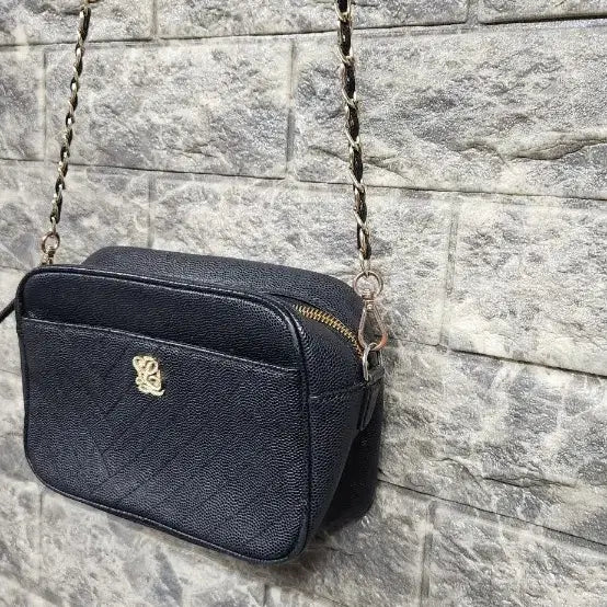 [BUNJANG] Louis Quatorze Mini Cross Leather Bag / 루이까또즈 미니크로스 가죽가방