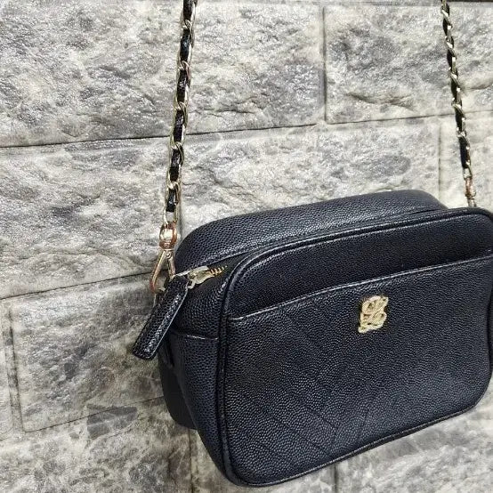 [BUNJANG] Louis Quatorze Mini Cross Leather Bag / 루이까또즈 미니크로스 가죽가방