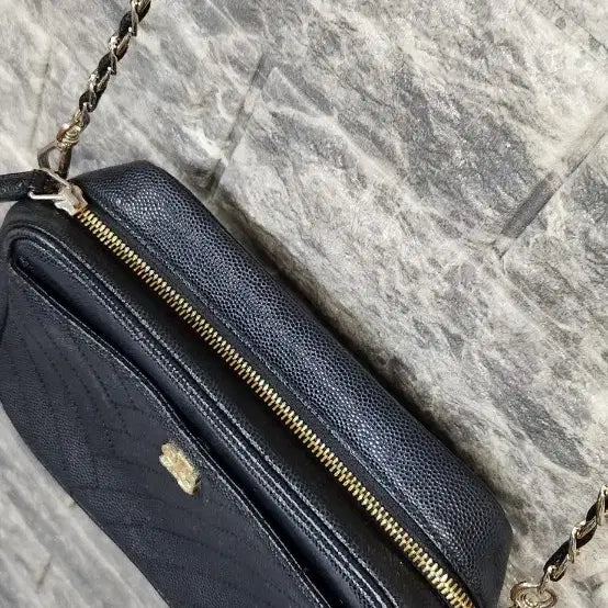 [BUNJANG] Louis Quatorze Mini Cross Leather Bag / 루이까또즈 미니크로스 가죽가방