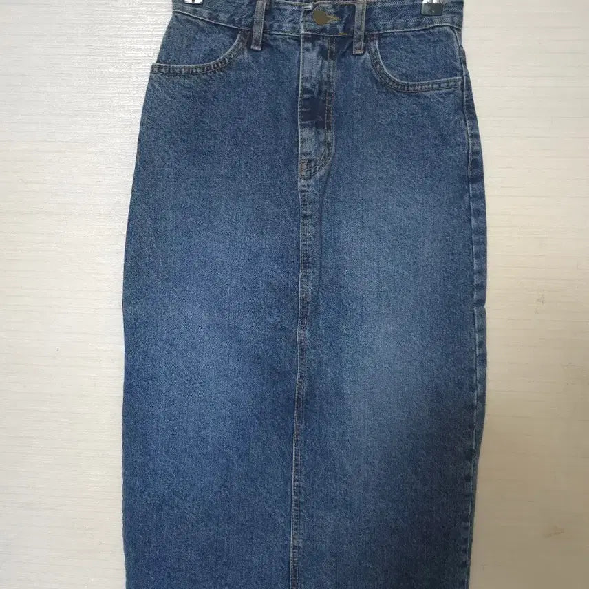 [BUNJANG] BLACKUP Denim Long Skirt / BLACKUP 데님스커트