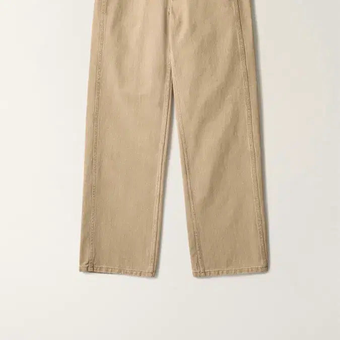 [BUNJANG] ANNEW Naiboder Washed Beige Denim Pants / (새상품/지나정님 착용) 앤유 나이보더 워싱 베이지 데님팬츠