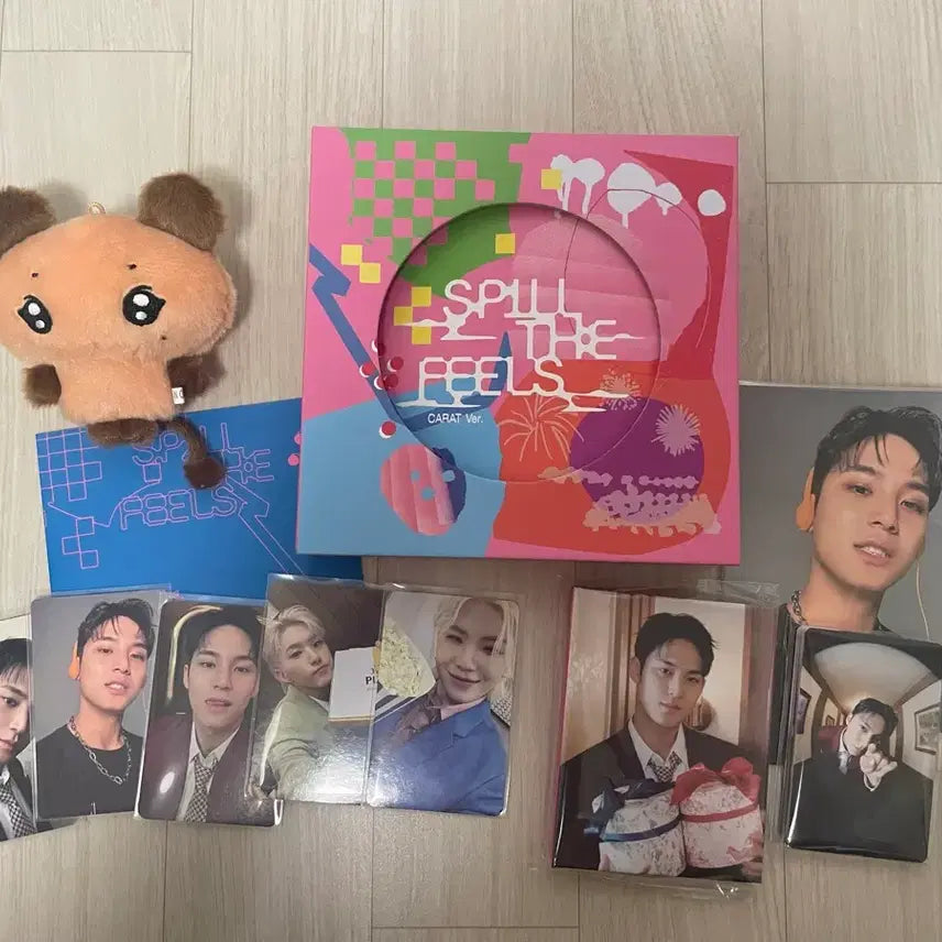 [BUNJANG] SEVENTEEN Mingyu SPILL THE FEELS Carat Version Album &amp; Doll Bundle Set / *탈덕처분!!* 세븐틴 민규 캐럿버전 앨범, 인형 일괄양도