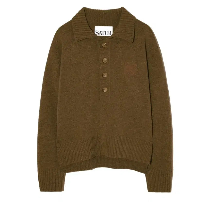 [BUNJANG] SATUR Arles Knit Sweater / (새상품) SATUR 세터 아를 니트 L100-3XL115