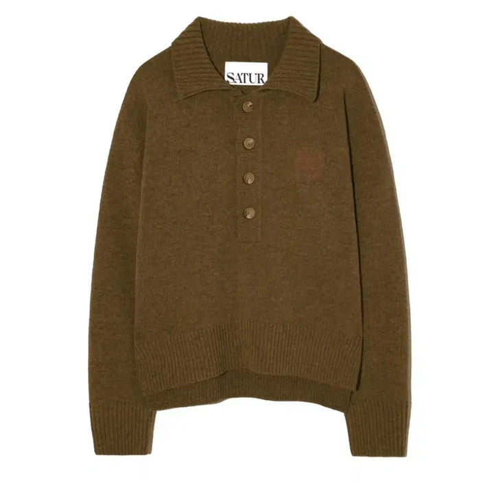 [BUNJANG] SATUR Arles Knit Sweater / (새상품) SATUR 세터 아를 니트 L100-3XL115