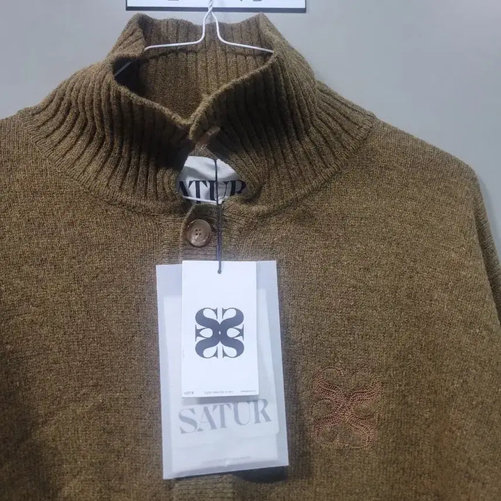 [BUNJANG] SATUR Arles Knit Sweater / (새상품) SATUR 세터 아를 니트 L100-3XL115