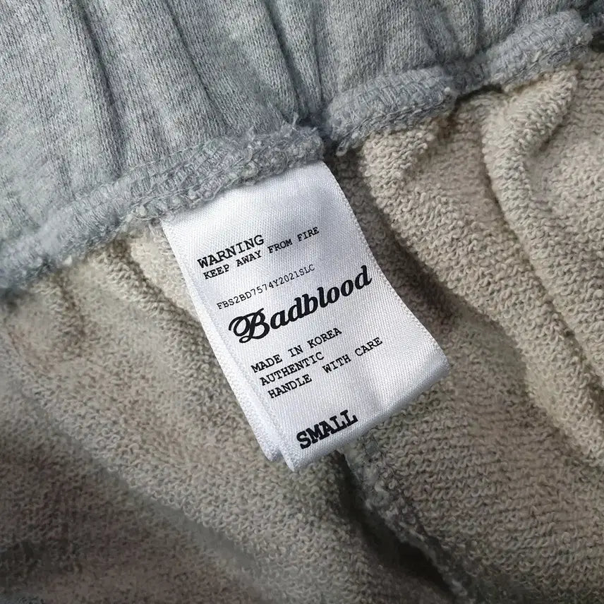 [BUNJANG] Badblood Bootcut Sweat Pants S / (JJ29824)배드블러드 부츠컷 스웨트 팬츠 S