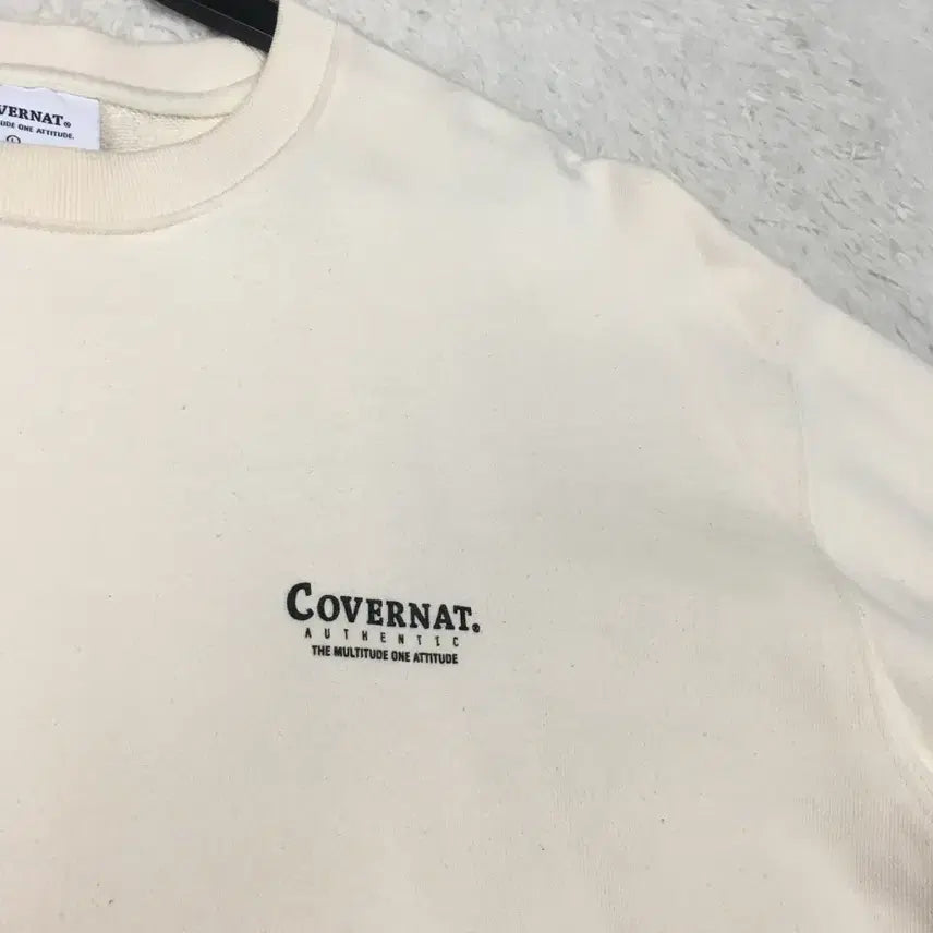[BUNJANG] Covernat Back Logo Sweatshirt / 커버낫 백로고 맨투맨 만원샵 DD10