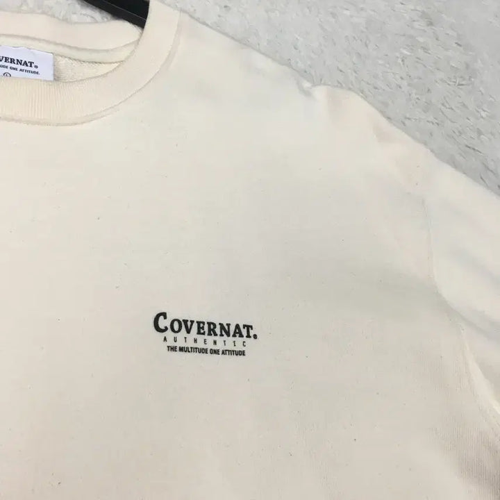 [BUNJANG] Covernat Back Logo Sweatshirt / 커버낫 백로고 맨투맨 만원샵 DD10