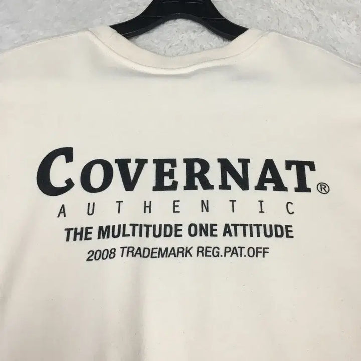 [BUNJANG] Covernat Back Logo Sweatshirt / 커버낫 백로고 맨투맨 만원샵 DD10