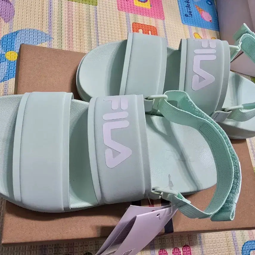 [BUNJANG] Fila Sandals Mint 230 / 휠라 샌들 민트 230
