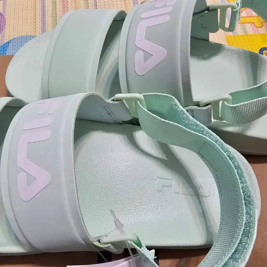 [BUNJANG] Fila Sandals Mint 230 / 휠라 샌들 민트 230