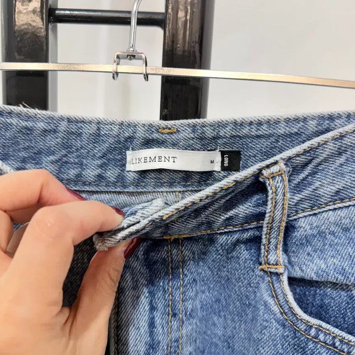 [BUNJANG] Like You Light Wash Denim Jeans / (M/롱)라이크유 라이크먼트 연청워싱청바지 데님 4363
