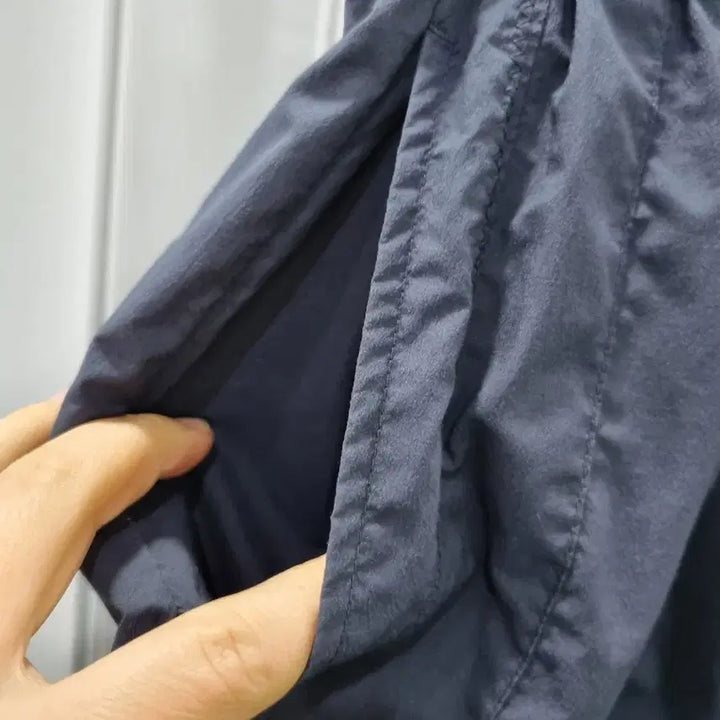 [BUNJANG] Gstudio Navy Belt Wide Culotte Pants / gstudio  네이비 벨트 와이드 큐롯 팬츠