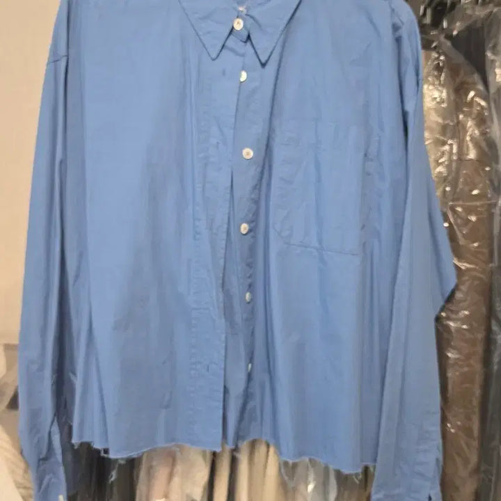 [SOLD OUT] 코튼 블루 셔츠