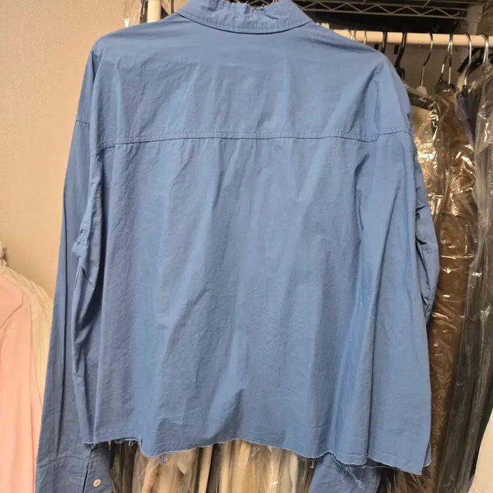 [SOLD OUT] 코튼 블루 셔츠