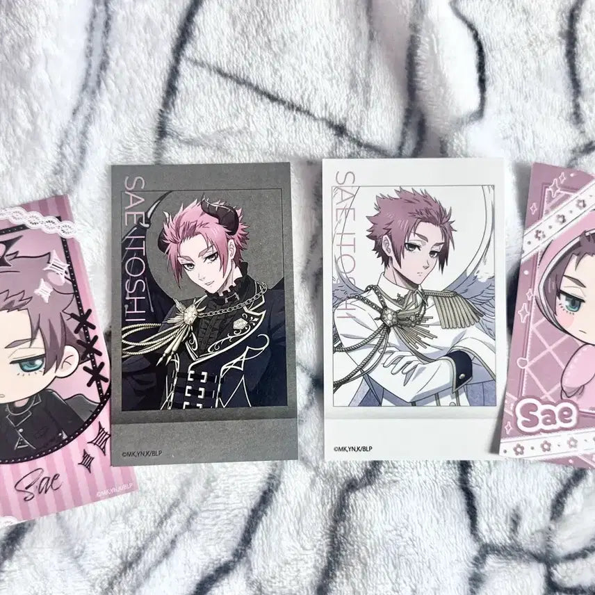 [BUNJANG] Blue Lock Itoshi Sae Pavolia Fantasia Angel Devil Cheki Bundle Set / 블루록 이토시사에 파보테리아 천사악마 천악 체키 일괄