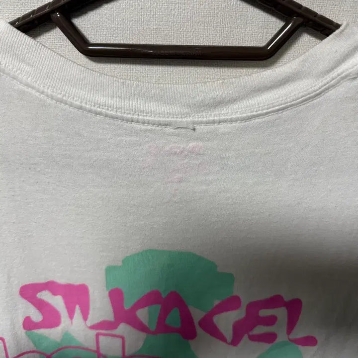 [BUNJANG] Balansa x Silica Gel Collaboration White T-Shirt L Size Concert MD Goods / 실리카겔 발란사 콜라보 흰색 티셔트 반팔 l사이즈 콘서트 md 굿즈