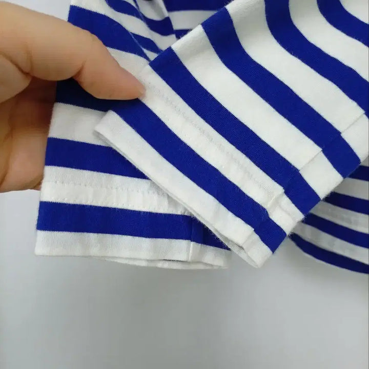 [BUNJANG] ARKET Striped Basic Long Sleeve T-shirt / A급/L)ARKET 스트라이프 베이직 롱슬리브티_하루구제7063