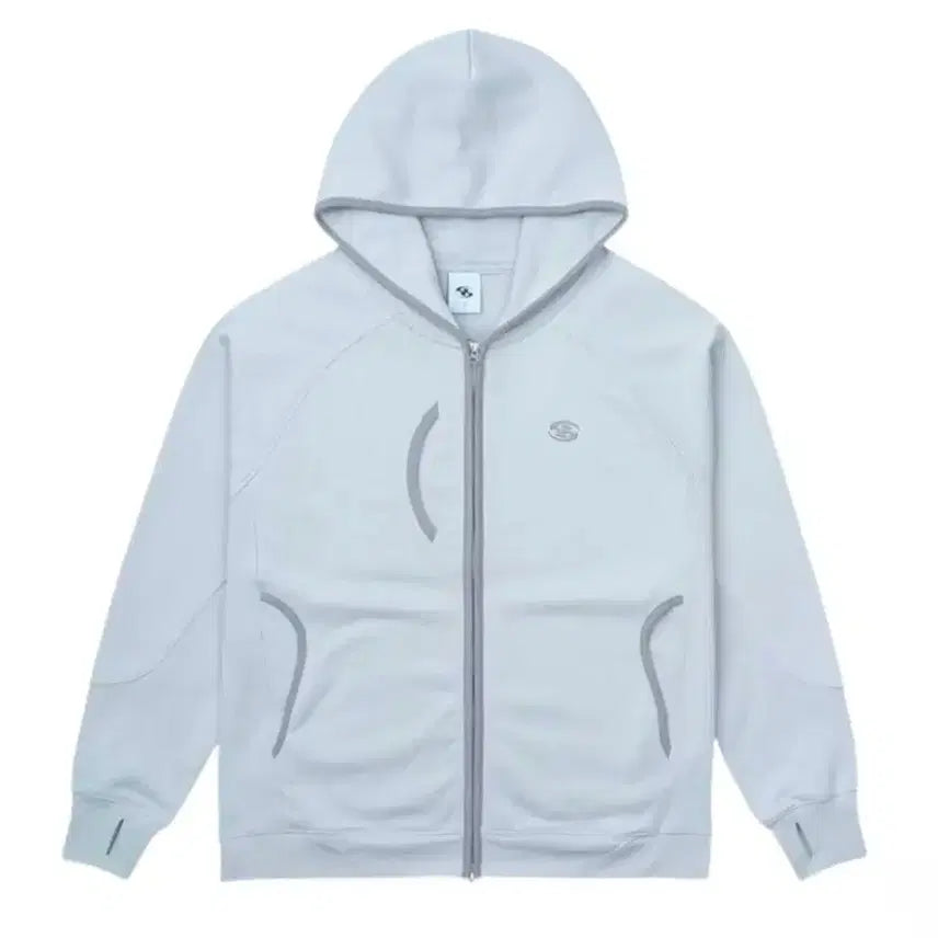 [SOLD OUT] 산산기어 후디 집업 그레이 24ss 1사이즈