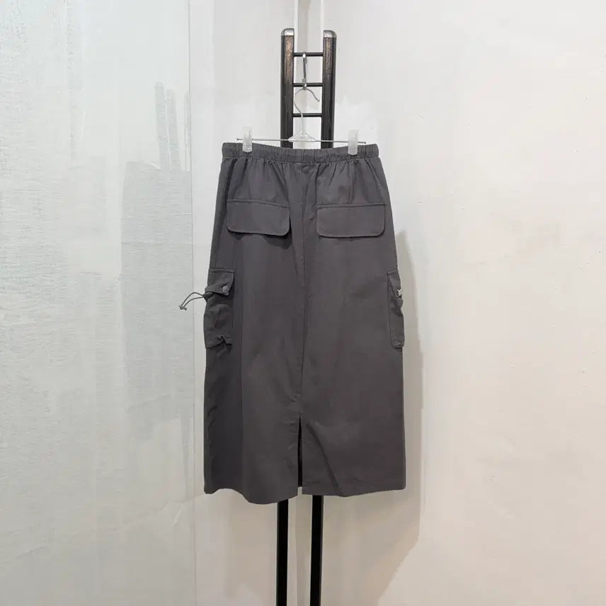 [BUNJANG] Unbranded M Bending Cargo Long Skirt / (M)밴딩 카고치마 롱스커트 롱치마 카고스커트 4374