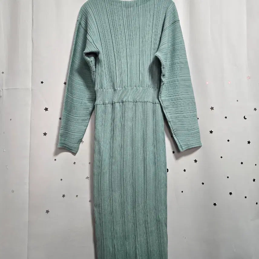 [BUNJANG] LE CODE VESTIMENTAIRE Y Pleated Long Dress / LE CODE VESTIMENTAIRE Y 민트색 플리츠 롱 원피스_8