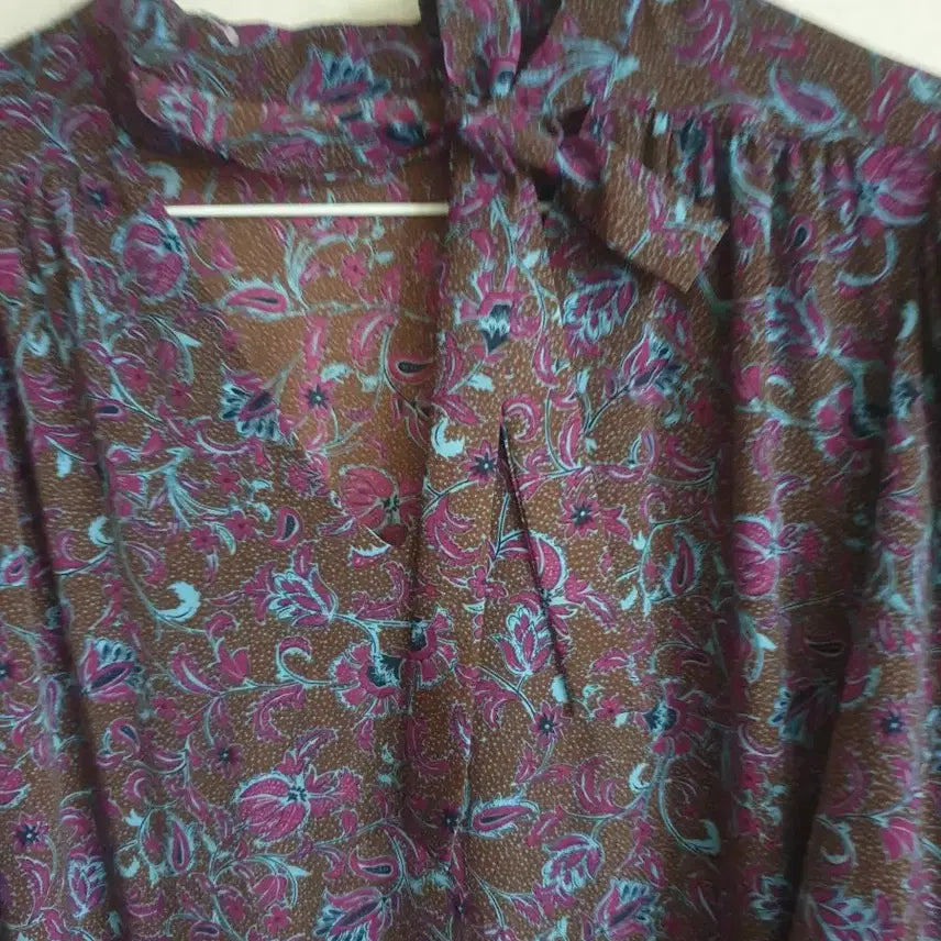 [SOLD OUT] 클로젯 CLOSET 리본넥 티어드 롱 원피스 M정도