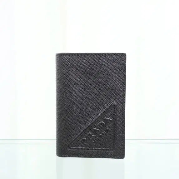 [BUNJANG] Prada Saffiano Leather Card Wallet / 프라다 사피아노 가죽 엠보싱 삼각로고 카드 지갑 2MC101 백화점