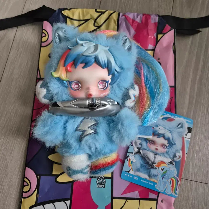 [BUNJANG] Skullpanda My Little Pony Rainbow Dash Keyring / 스컬판다 마이리틀포니 시리즈 키링 레인보우대쉬 (원가이하)