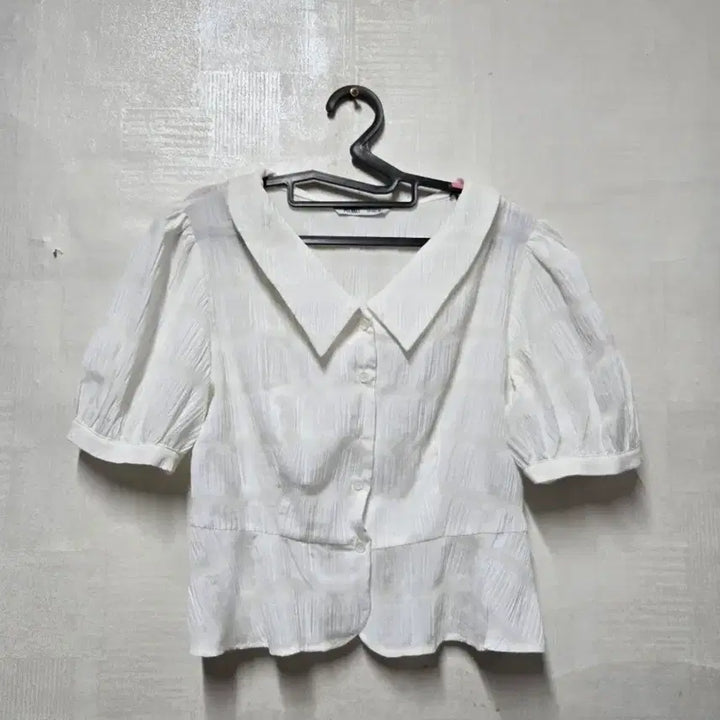 [BUNJANG] MIXXO Short Sleeve Blouse / MIXXO 반팔 블라우스 M
