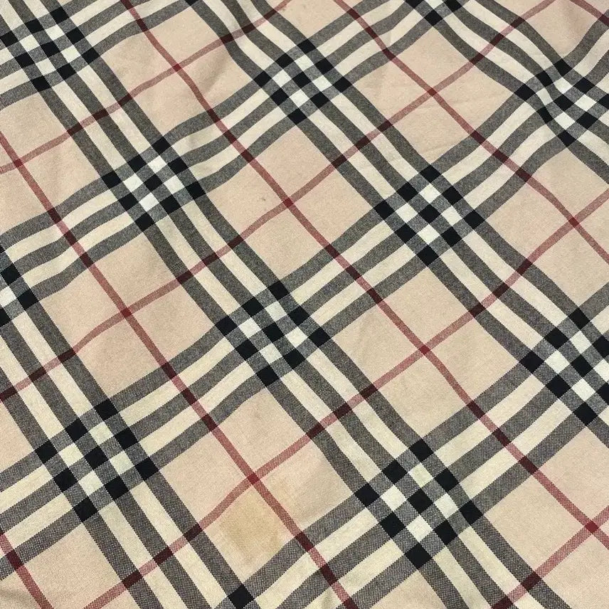 [BUNJANG] Burberry Nova Check Midi Skirt / 버버리 베이지 노바체크 미디스커트