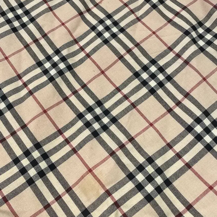 [BUNJANG] Burberry Nova Check Midi Skirt / 버버리 베이지 노바체크 미디스커트
