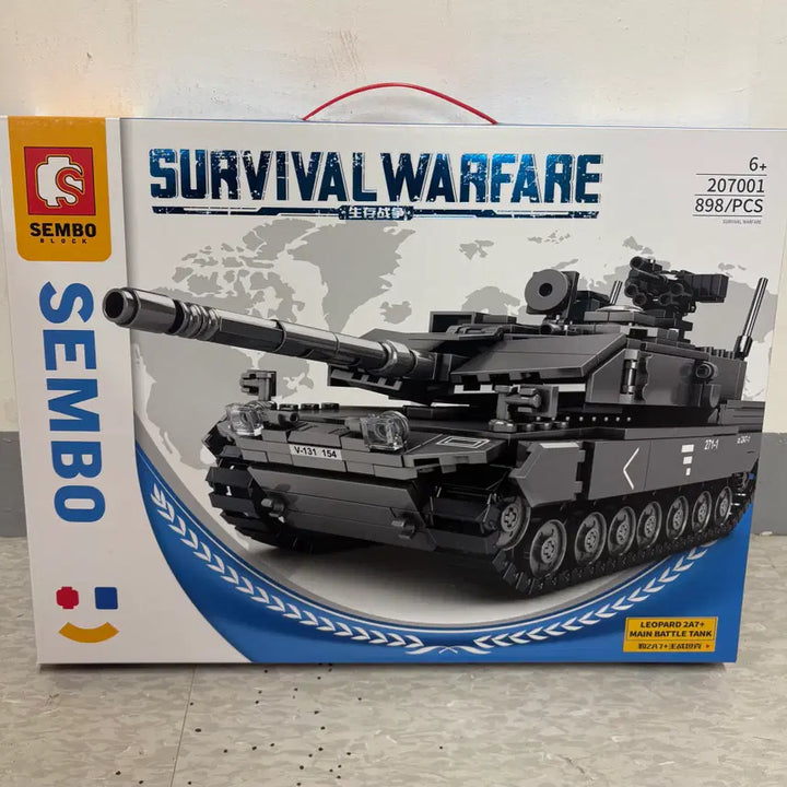 [BUNJANG] Lego Technic Military Tank Assembled Block Car / 중국 레고 테크닉 장난감 밀리터리 전차 장갑차 탱크 조립 블럭 자동차